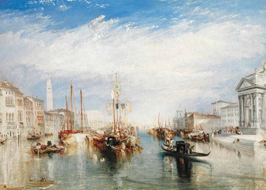 Venice from the Porch of Madonna By William Turner-12
