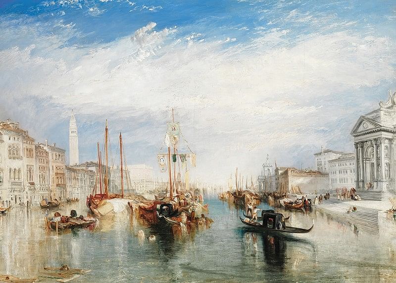 Venice from the Porch of Madonna By William Turner-12