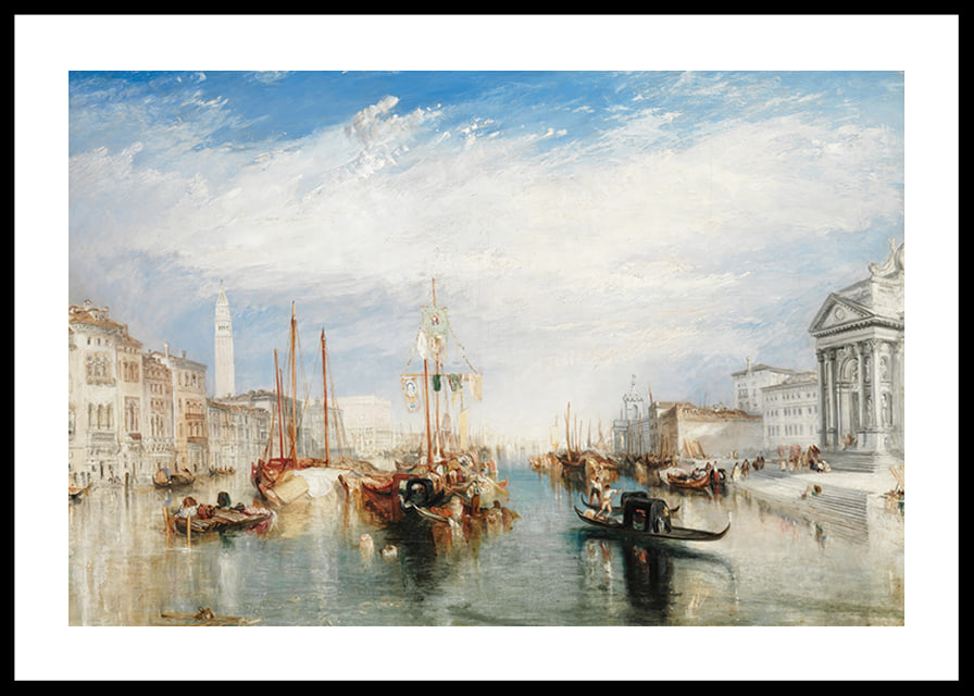 Venice from the Porch of Madonna By William Turner-12