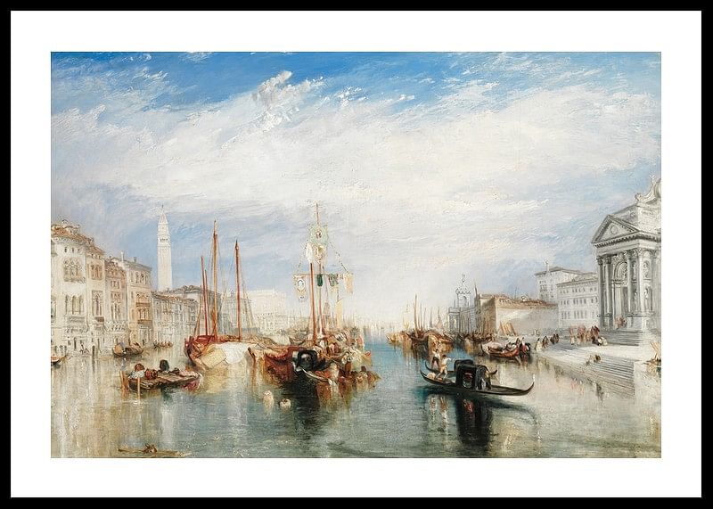 Venice from the Porch of Madonna By William Turner-12