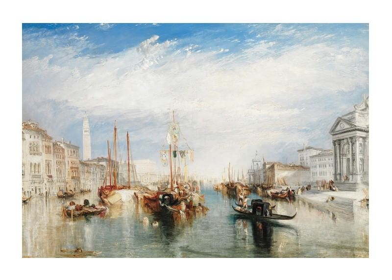 Venice from the Porch of Madonna By William Turner-12