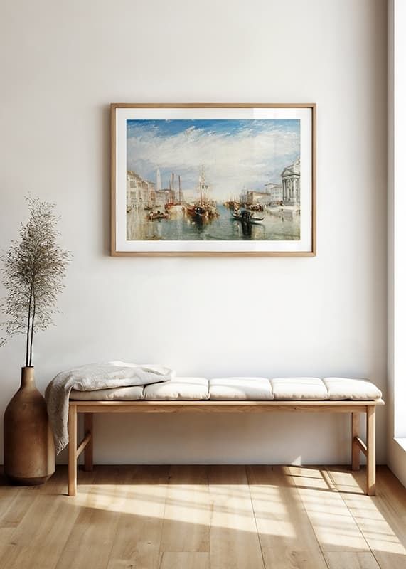 Venice from the Porch of Madonna By William Turner-12