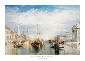 Poster Venice from the Porch of Madonna By William Turner