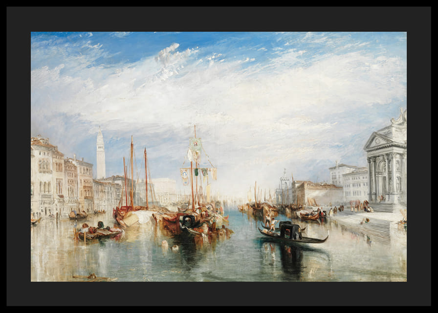 Venice from the Porch of Madonna By William Turner-12