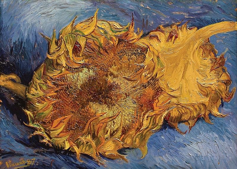 Sunflowers By Vincent van Gogh-12