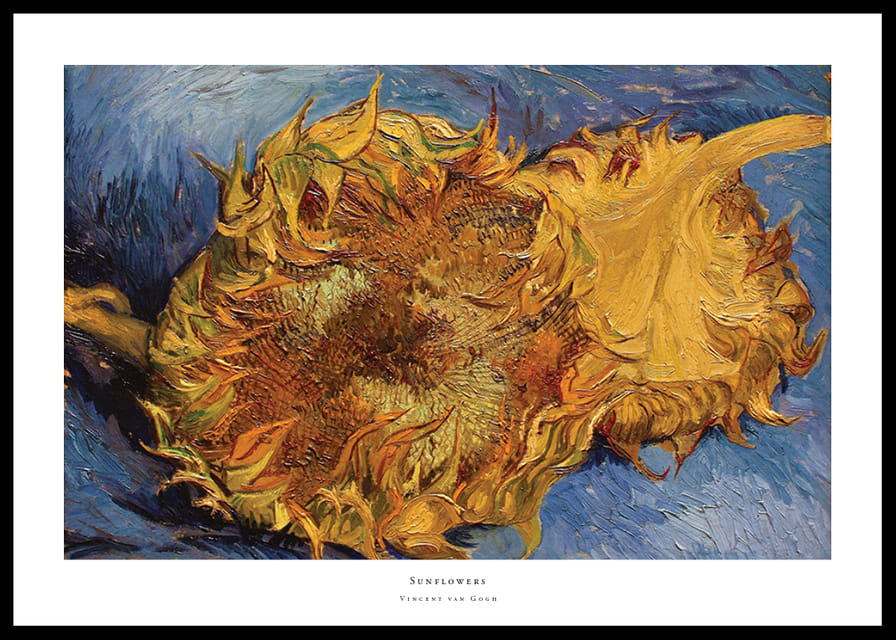 Sunflowers By Vincent van Gogh-12
