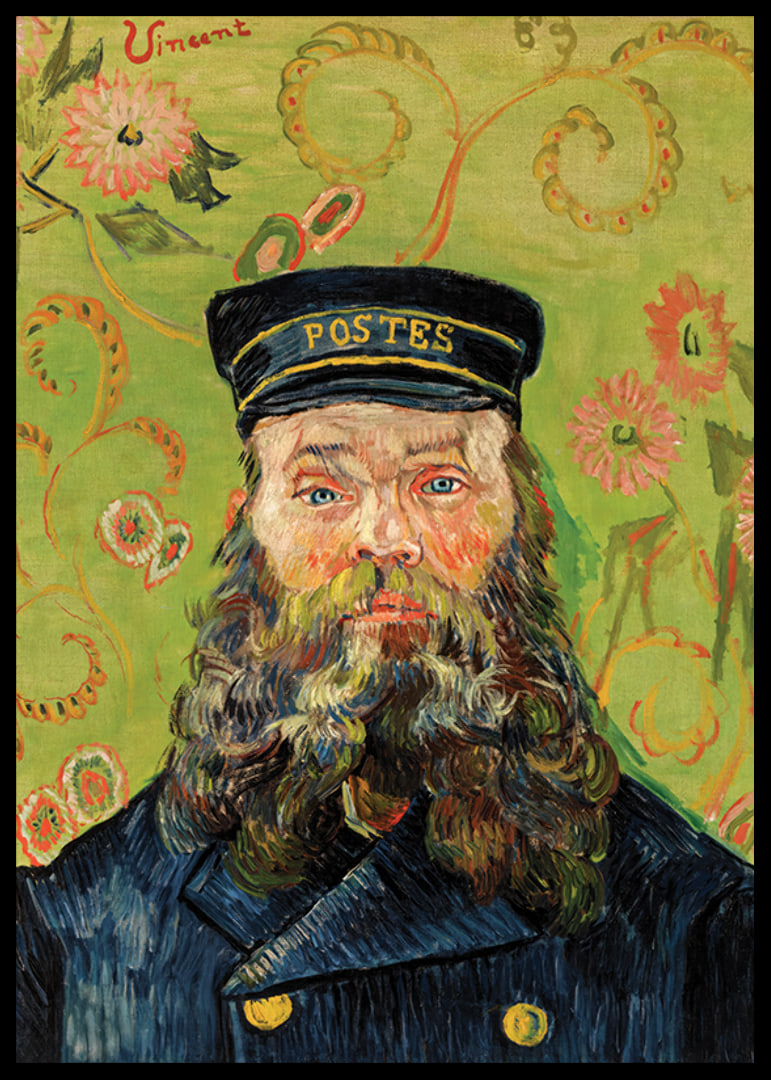 The Postman By Vincent van Gogh-12