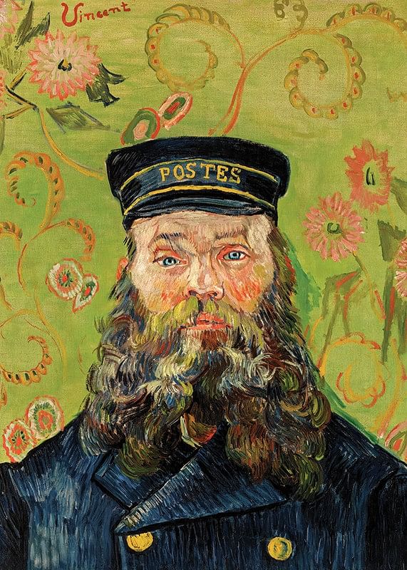 The Postman By Vincent van Gogh-12