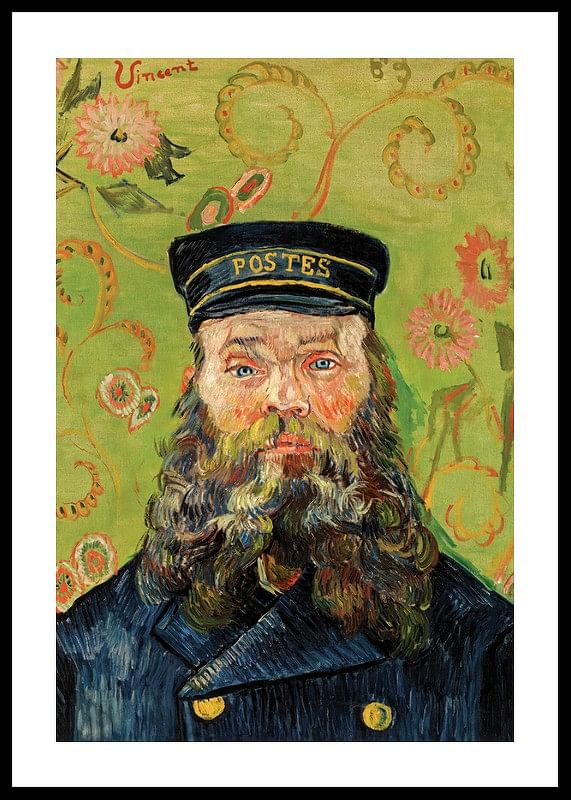 The Postman By Vincent van Gogh-12