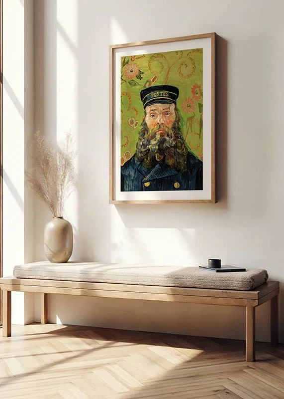 Poster The Postman By Vincent van Gogh crossfade