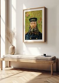 The Postman By Vincent van Gogh-4