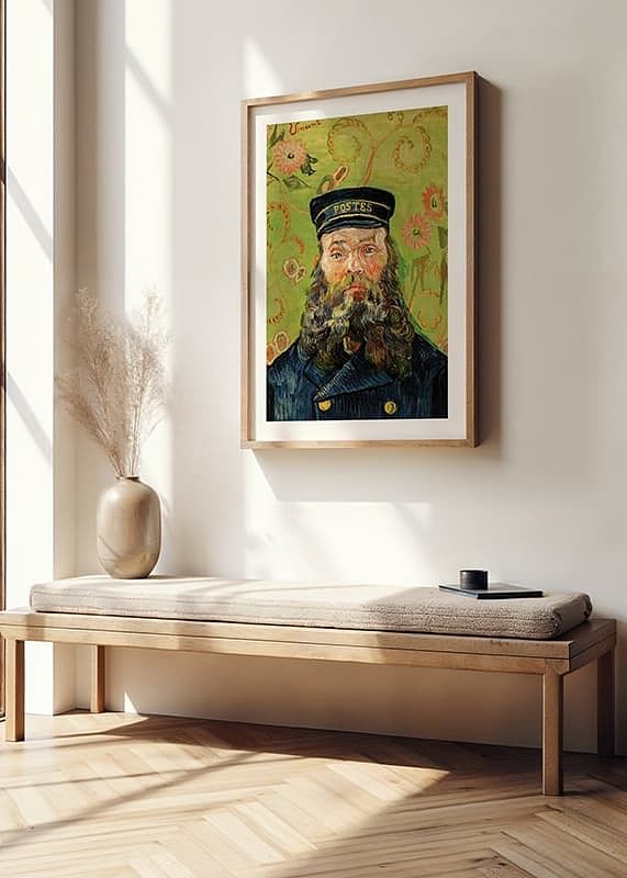 The Postman By Vincent van Gogh-12