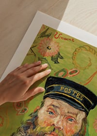 The Postman By Vincent van Gogh-11