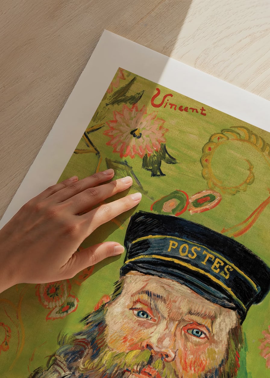 The Postman By Vincent van Gogh-12