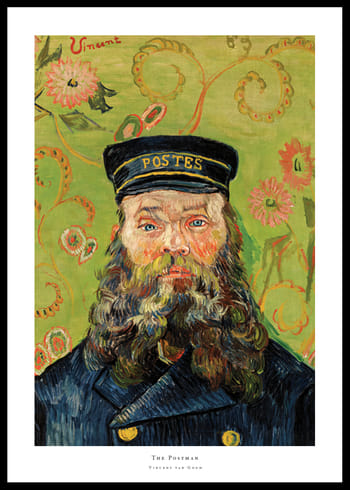 Poster The Postman By Vincent van Gogh