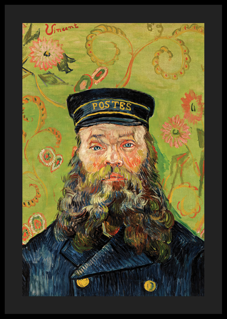 The Postman By Vincent van Gogh-12