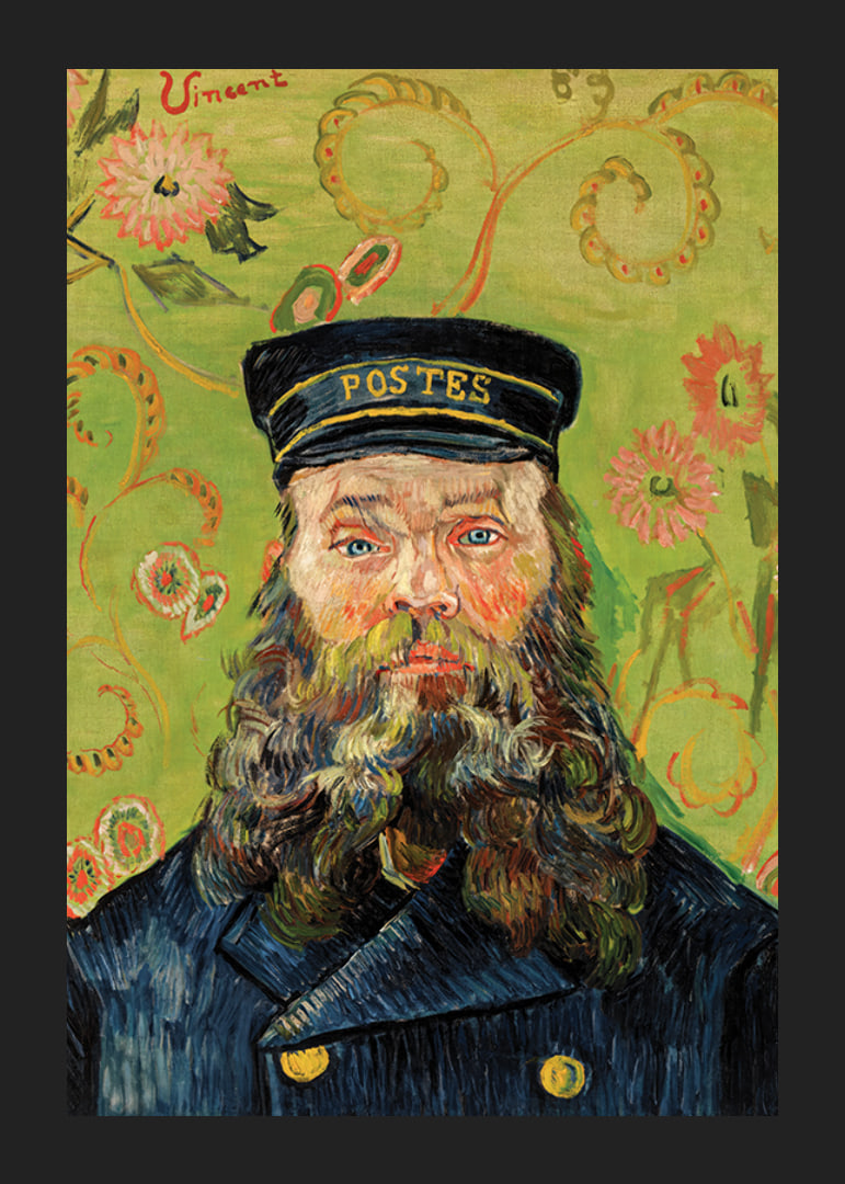 The Postman By Vincent van Gogh-12