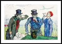 The Drinkers By Vincent van Gogh-2