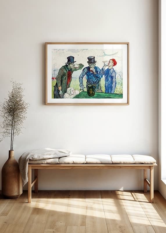 Póster The Drinkers By Vincent van Gogh crossfade