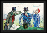 The Drinkers By Vincent van Gogh-6