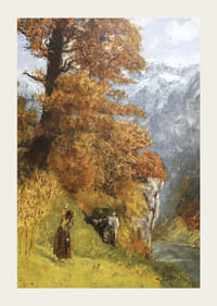 Autumn By Gustave Courbet-5