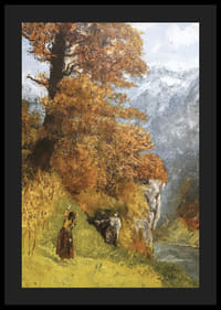 Autumn By Gustave Courbet-6