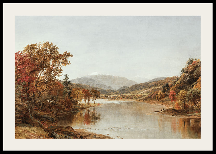 Mount Washington New Hampshire By Jasper F Cropsey-12