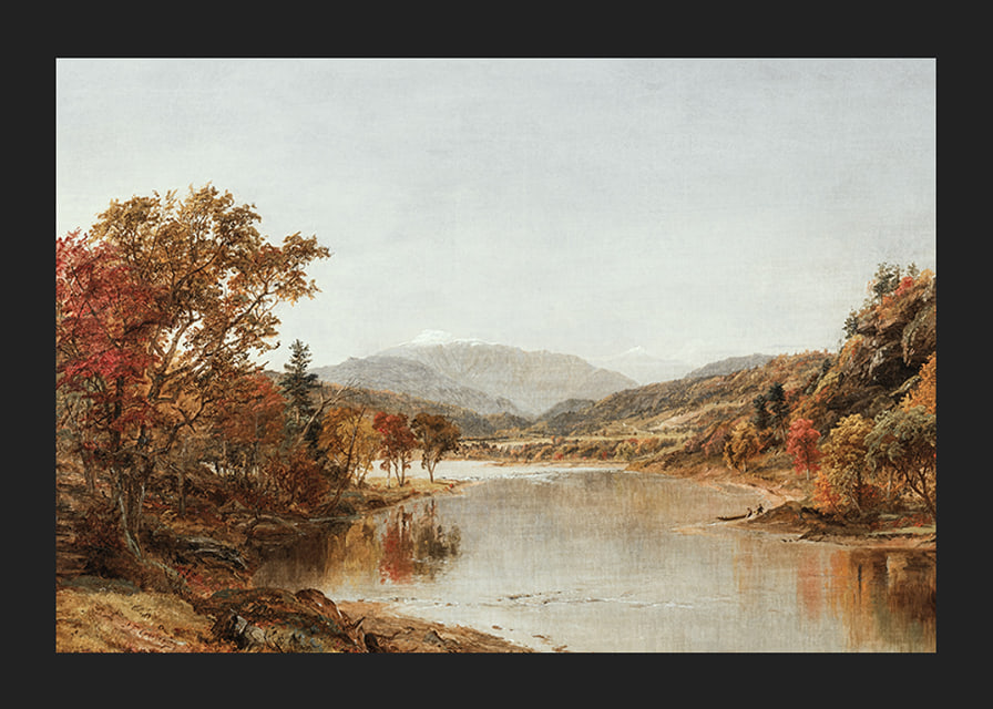 Mount Washington New Hampshire By Jasper F Cropsey-12