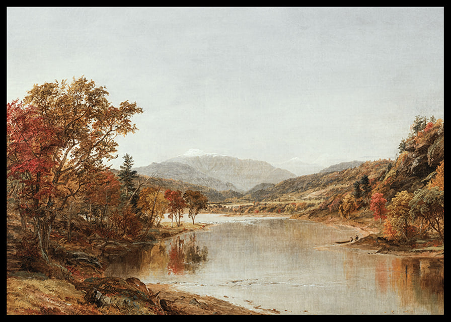 Mount Washington New Hampshire By Jasper F Cropsey-12