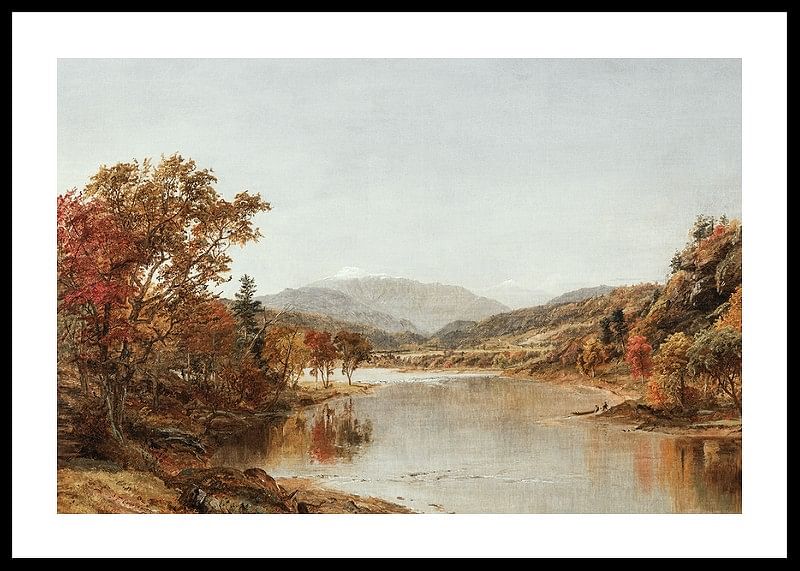 Mount Washington New Hampshire By Jasper F Cropsey-12