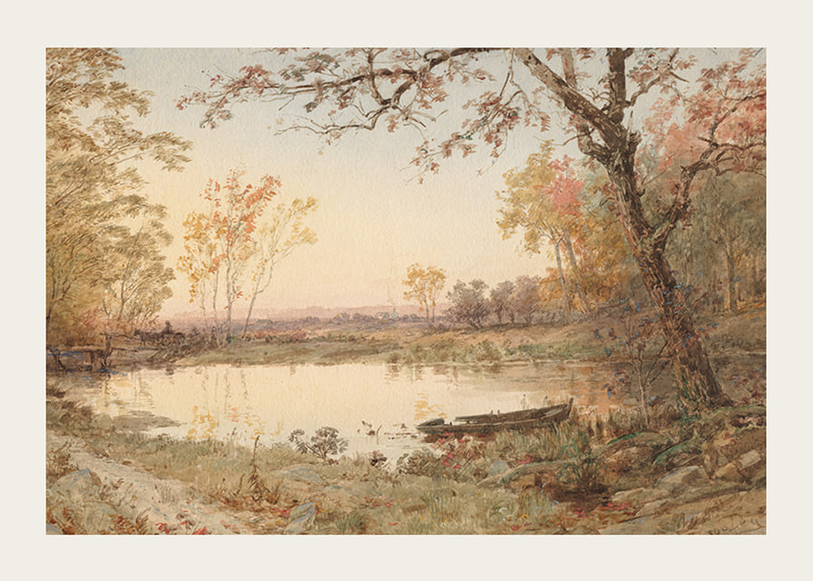 Hastings On Hudson By Jasper F Cropsey-12