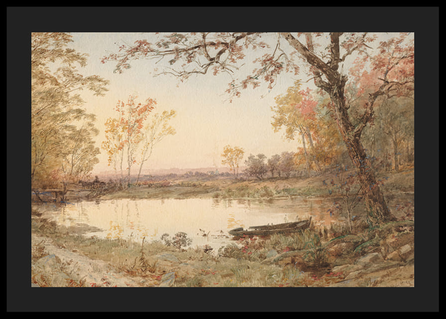 Hastings On Hudson By Jasper F Cropsey-12