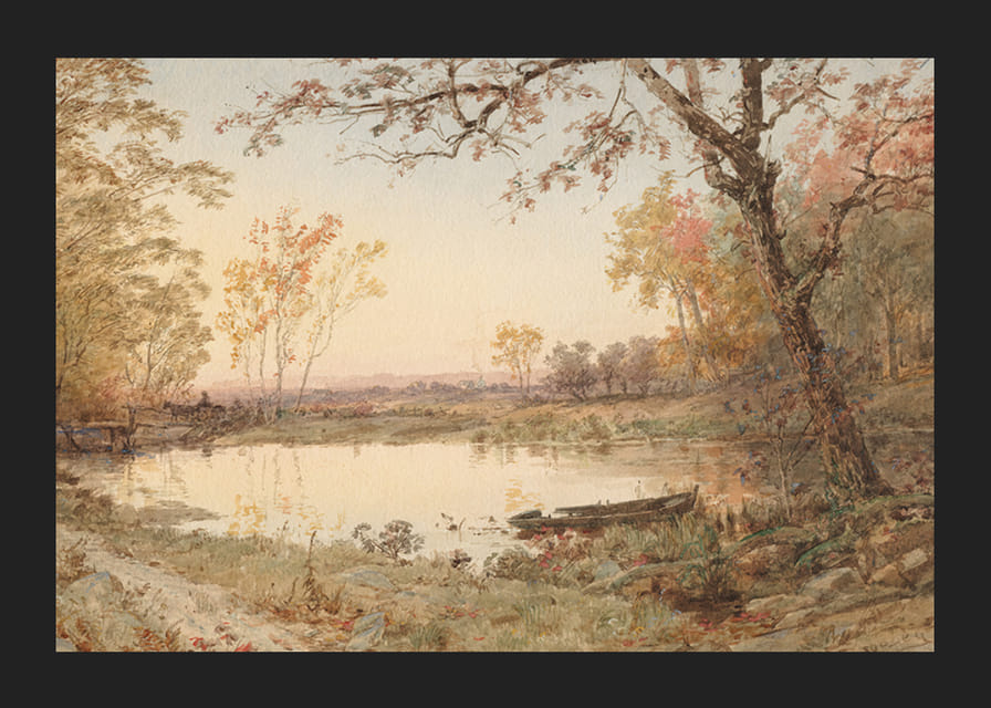 Hastings On Hudson By Jasper F Cropsey-12