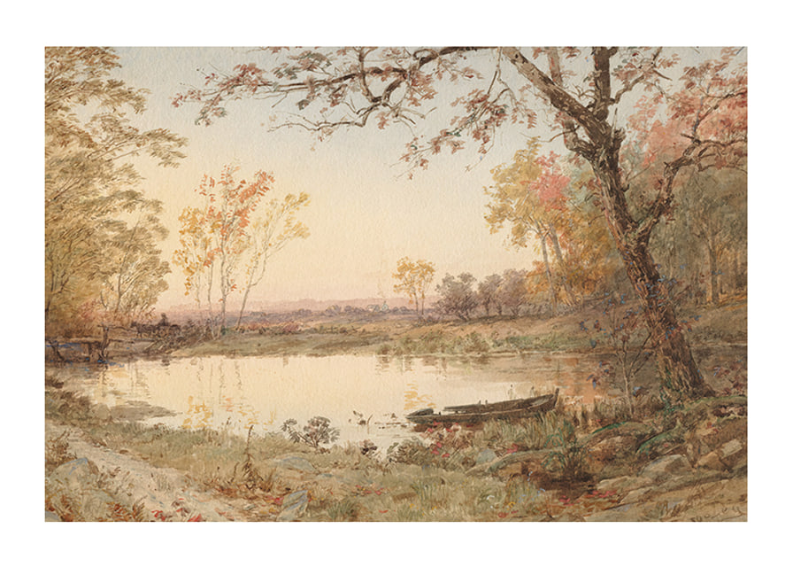 Hastings On Hudson By Jasper F Cropsey-12