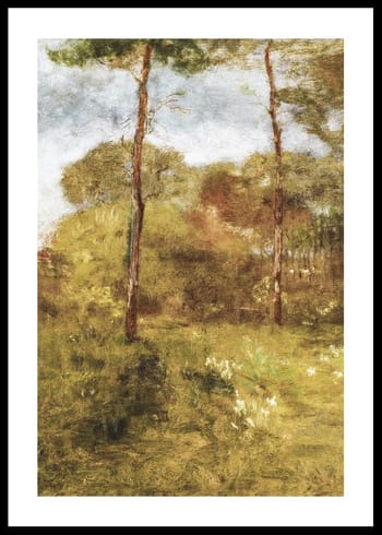 Plagát Orange Road Tarpon Springs By George Inness