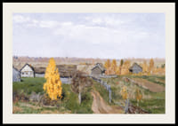 Golden Autumn By Isaac Levitan-2