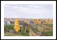 Golden Autumn By Isaac Levitan-0