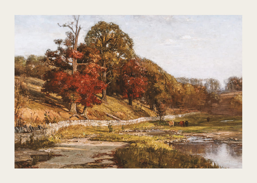 Oaks of Vernon By Theodore Clement Steele-12