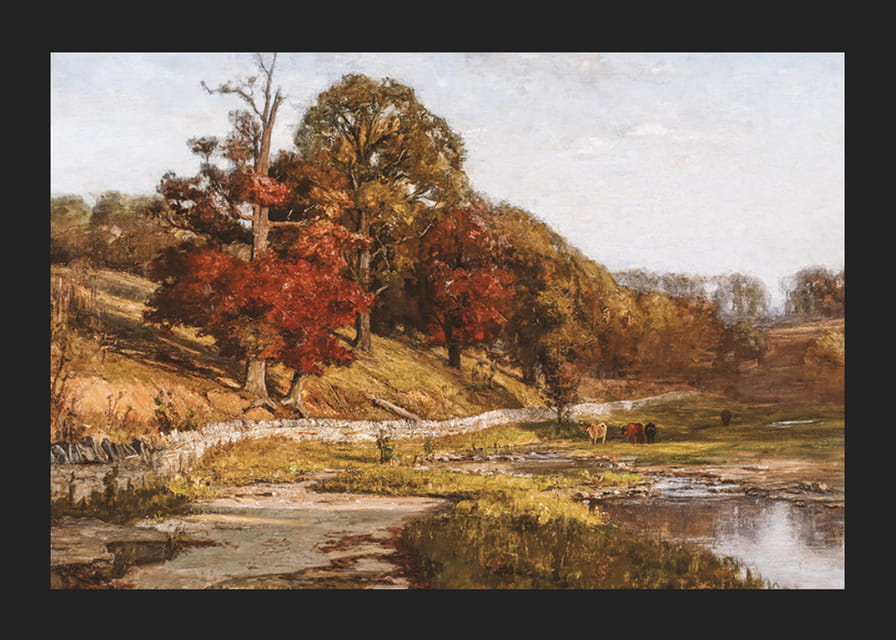 Oaks of Vernon By Theodore Clement Steele-12