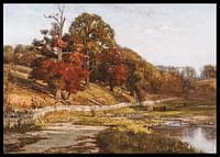 Oaks of Vernon By Theodore Clement Steele-2