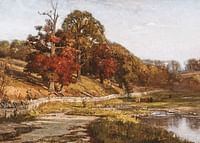 Oaks of Vernon By Theodore Clement Steele-3