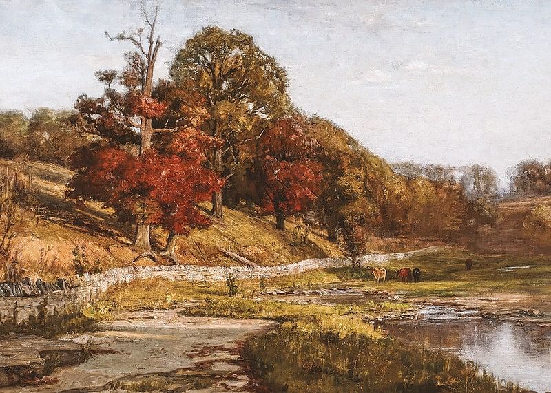 Oaks of Vernon By Theodore Clement Steele-12