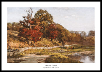 Poster Oaks of Vernon By Theodore Clement Steele