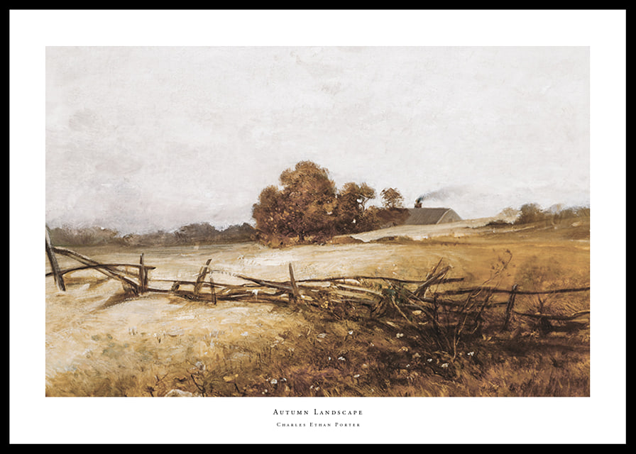 Autumn Landscape By Charles Ethan Porter-12