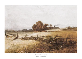 Poster Autumn Landscape By Charles Ethan Porter