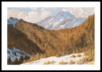 Plagát Early Spring In The Tatras By Nandor Katona