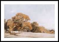 An Autumnal Landscape At East Bergholt By John Constable-0