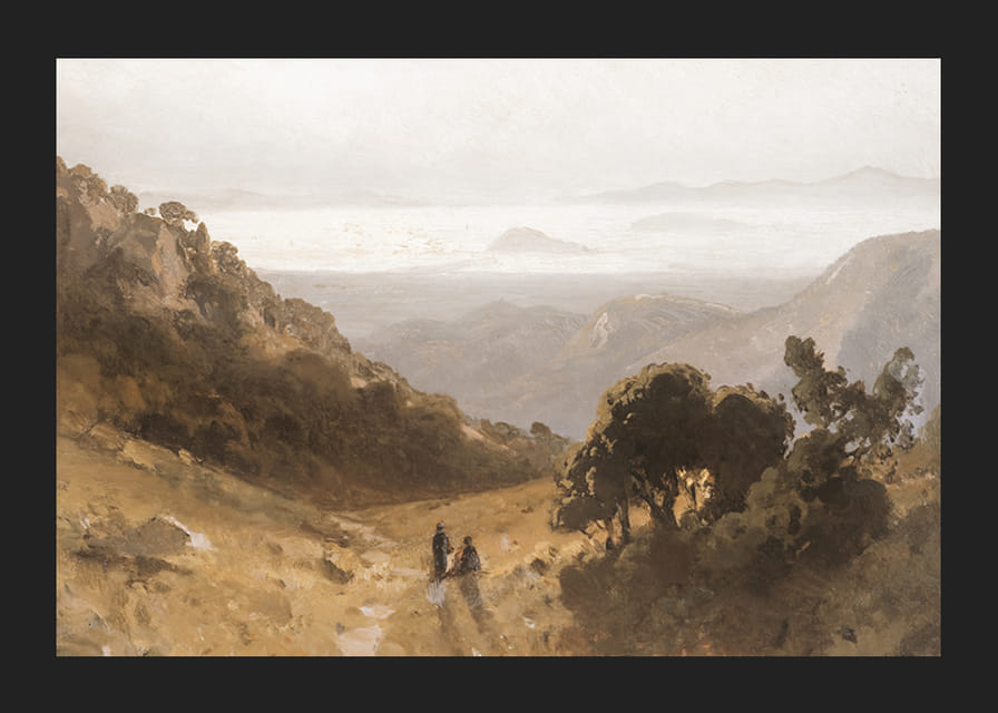 The Golden Gate By William Keith-12