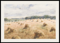 Maryland Wheat Fields By William Henry Holmes-4