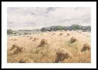Maryland Wheat Fields By William Henry Holmes-0